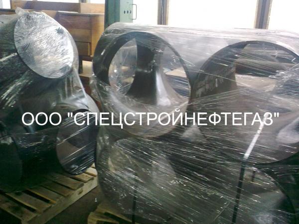 Тройник переходной с накладкой 530х8-105х8 -1,5 ст. 17Г1С ОСТ 34-10-513-90